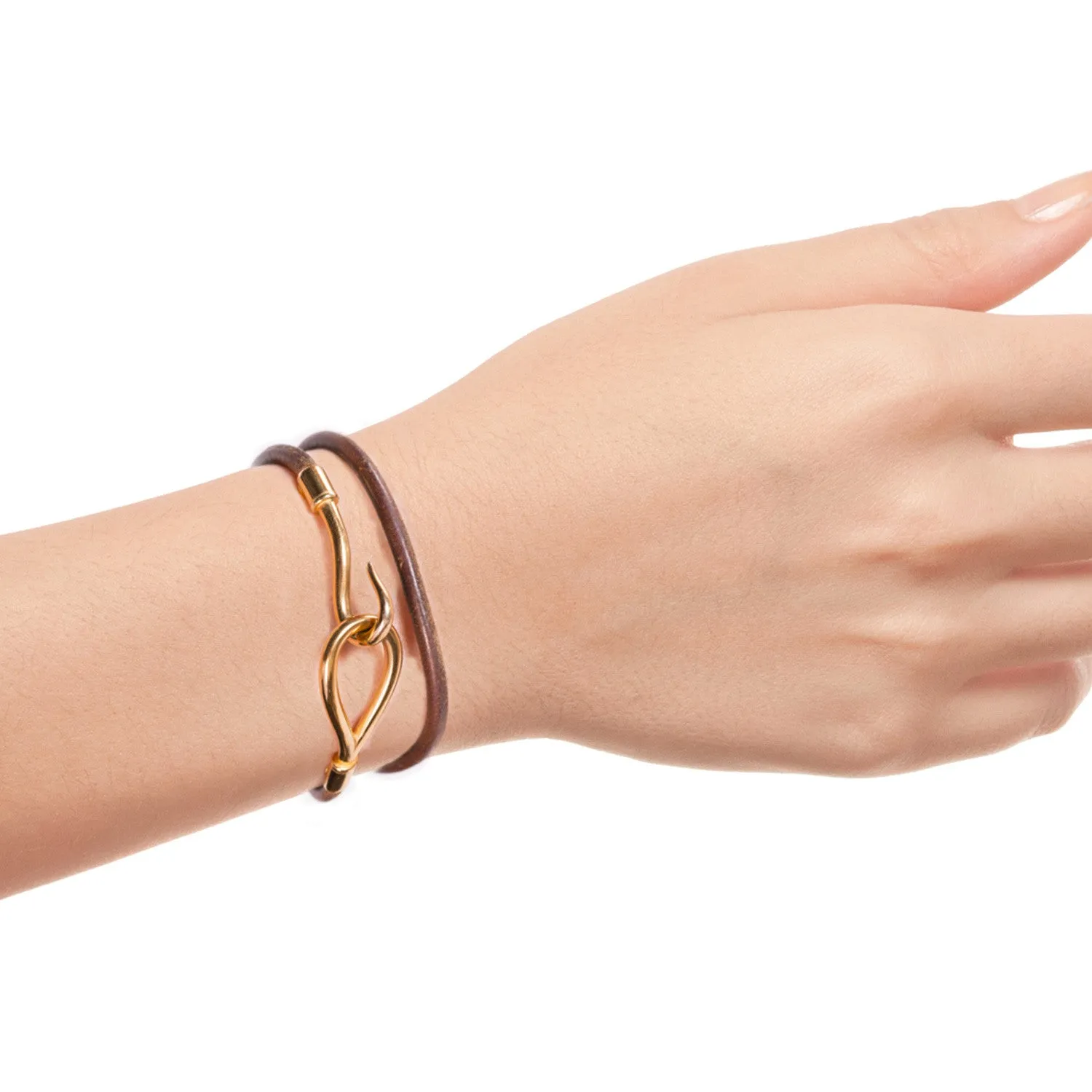 Hermes Jumbo Hook Bracelet