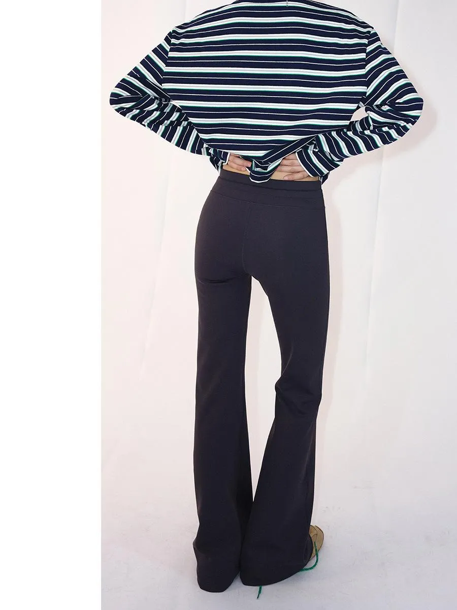 High-Waisted Flare Pants