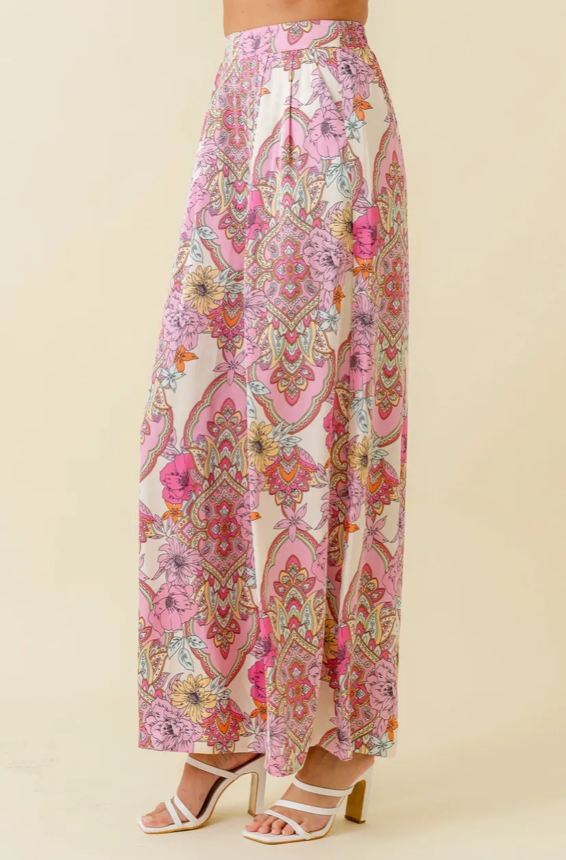 High Waisted Flowy Pants