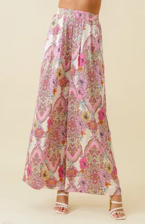 High Waisted Flowy Pants