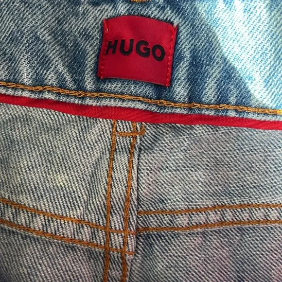 Hugo NWT denim shorts women’s 26 button fly