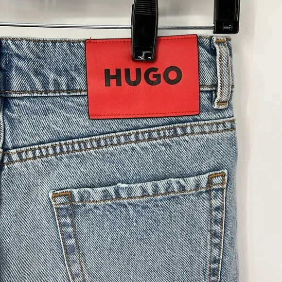 Hugo NWT denim shorts women’s 26 button fly