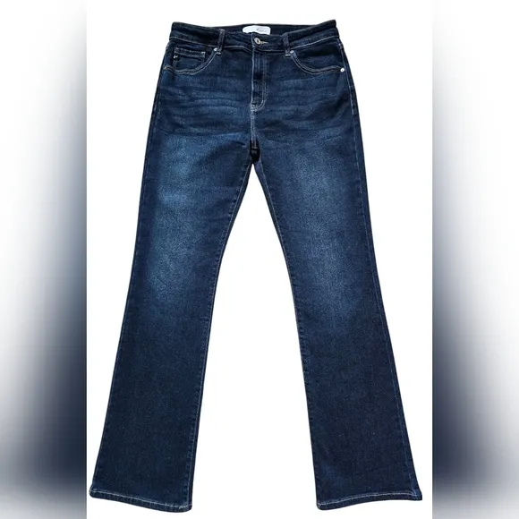 Kancan Women's High-Rise Flare Leg Jeans, Size 10