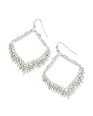 Kendra Scott Lacy Earrings Rhodium