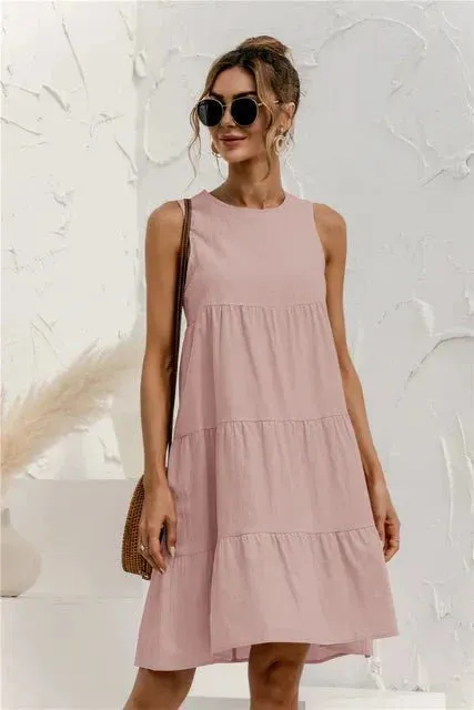 Keturah - Casual Knee Length Woman's Summer Dress