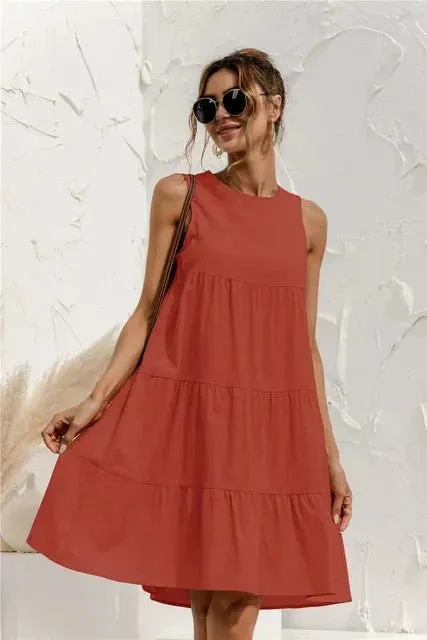 Keturah - Casual Knee Length Woman's Summer Dress