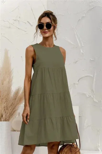 Keturah - Casual Knee Length Woman's Summer Dress