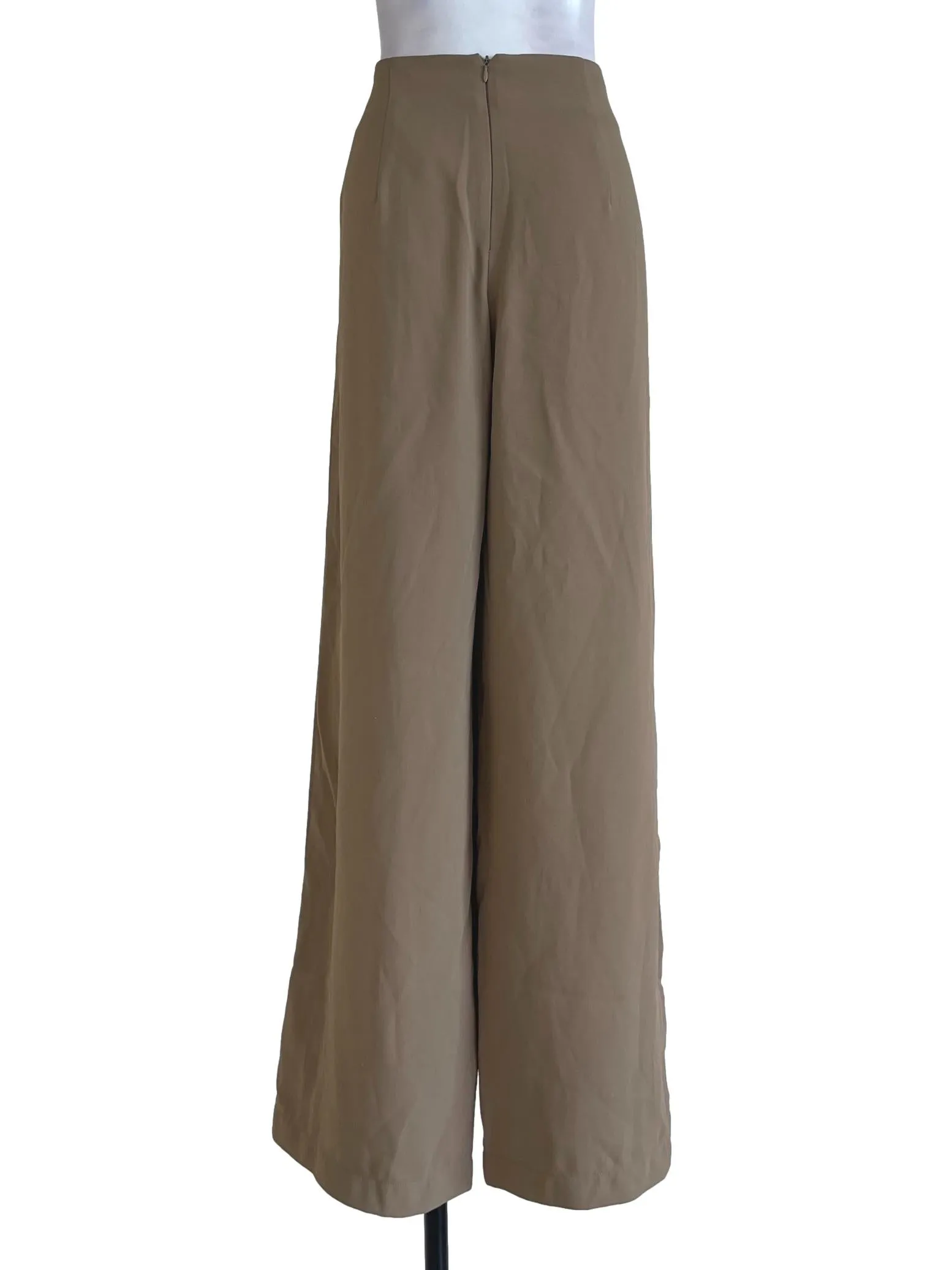 Khaki High Waisted Pants