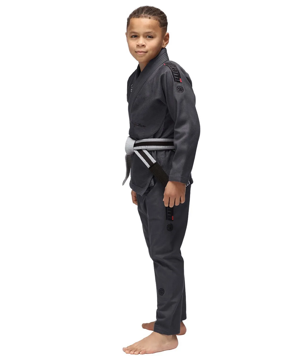 Kids Elements Superlite Gi - Gunmetal