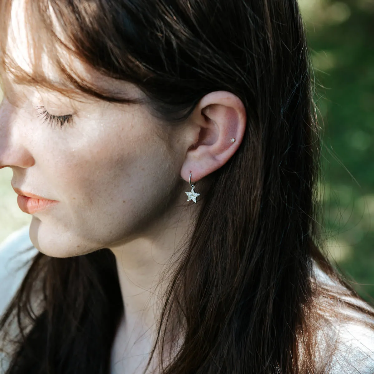 Lace Mini Drop Earrings