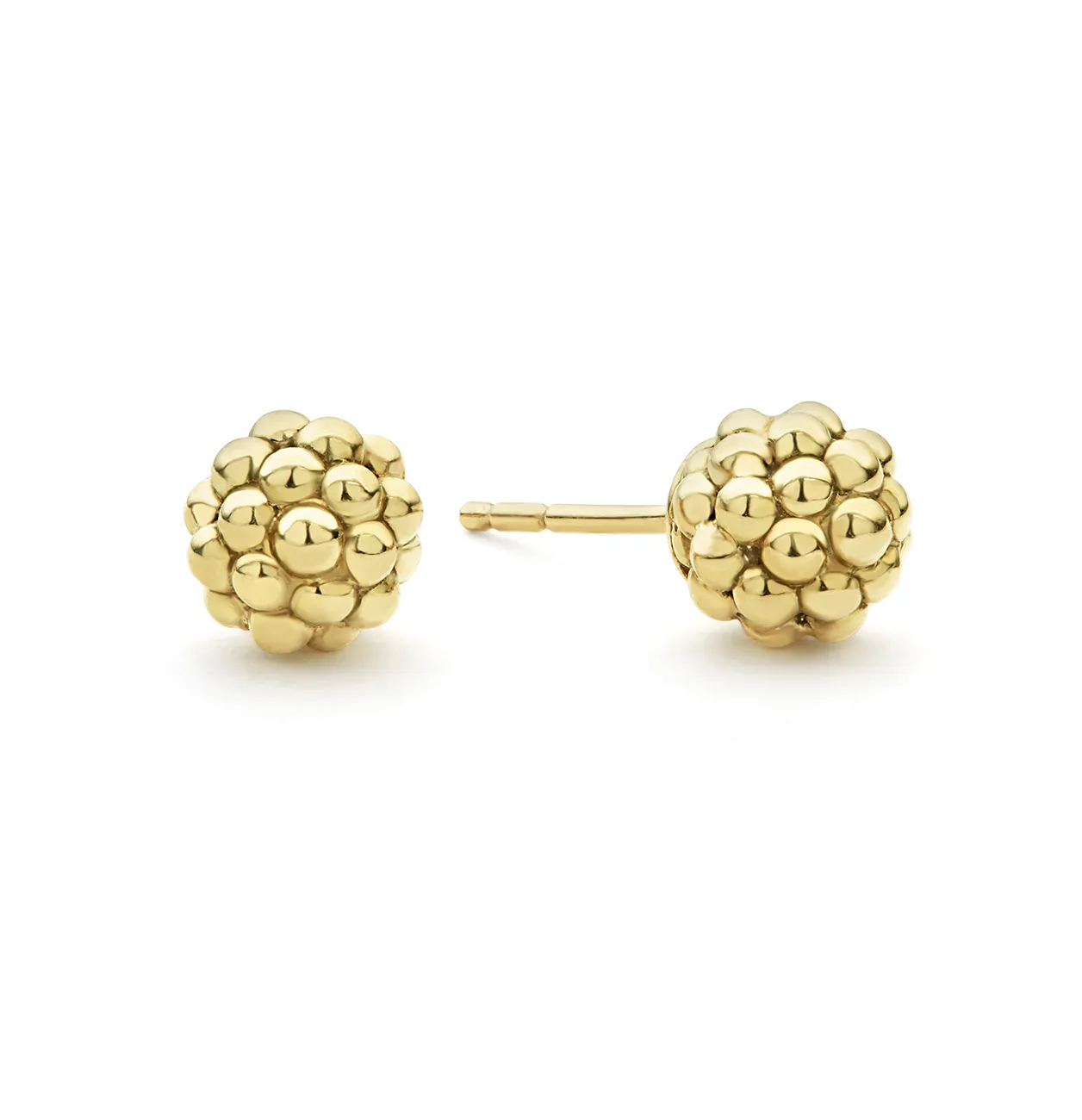 LAGOS Caviar Gold Small Beaded Stud Earrings