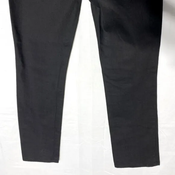 Lauren Ralph Lauren Black Mid Rise Straight Leg Jeans 2