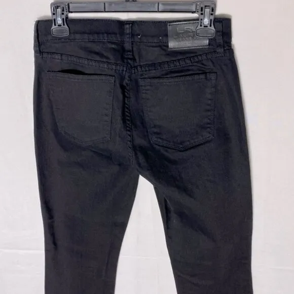Lauren Ralph Lauren Black Mid Rise Straight Leg Jeans 2