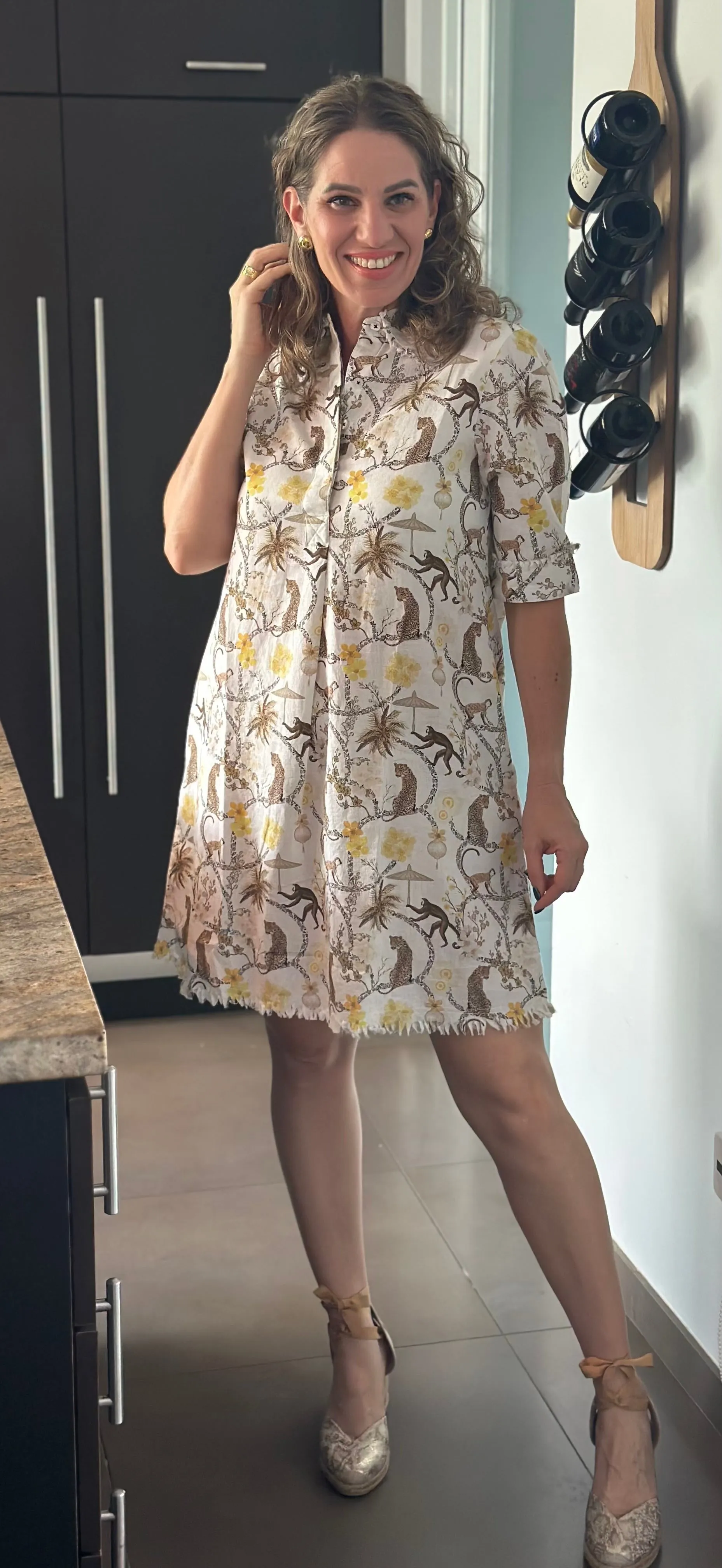 Leopard Lizz Short Dress