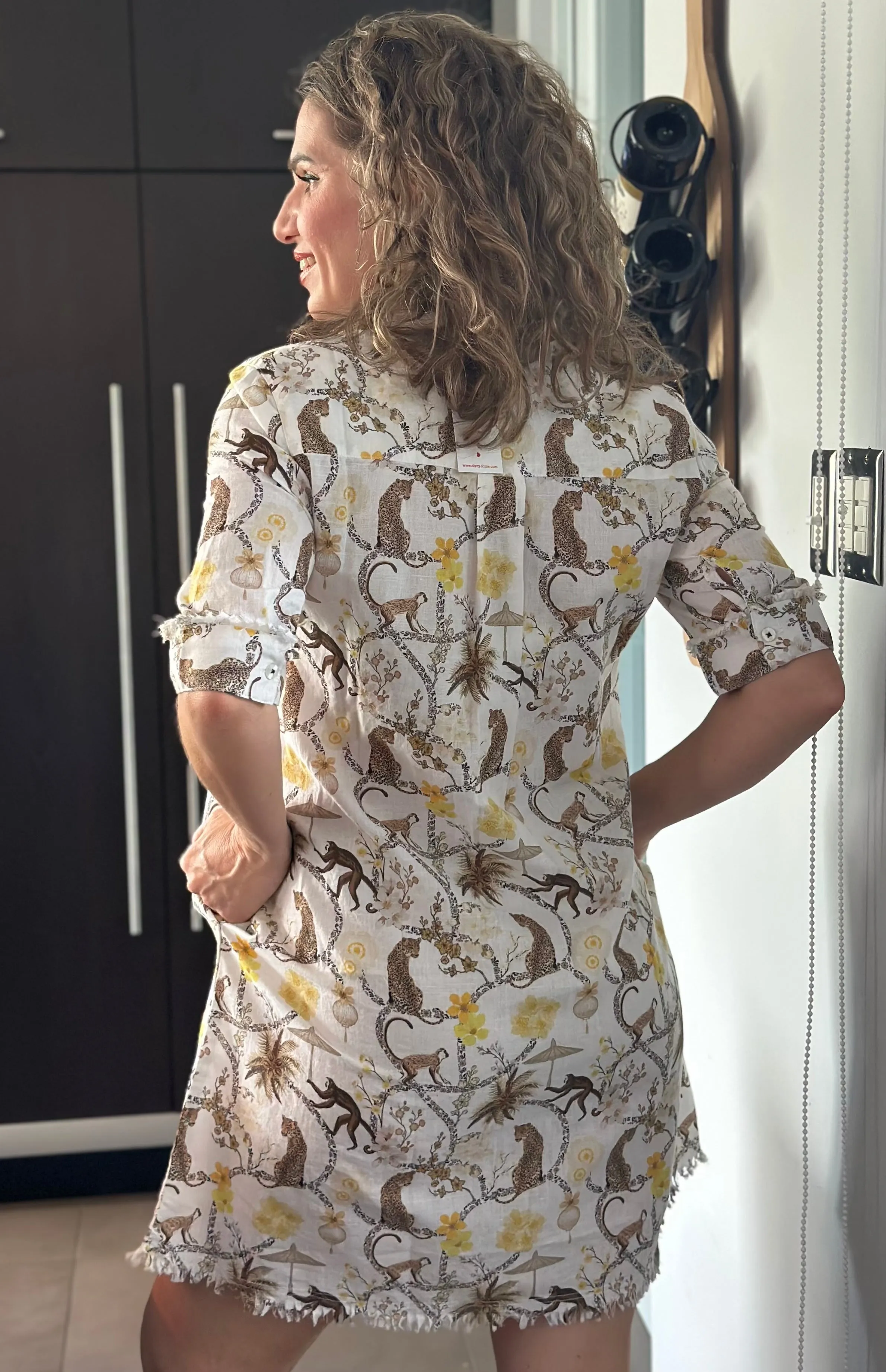 Leopard Lizz Short Dress