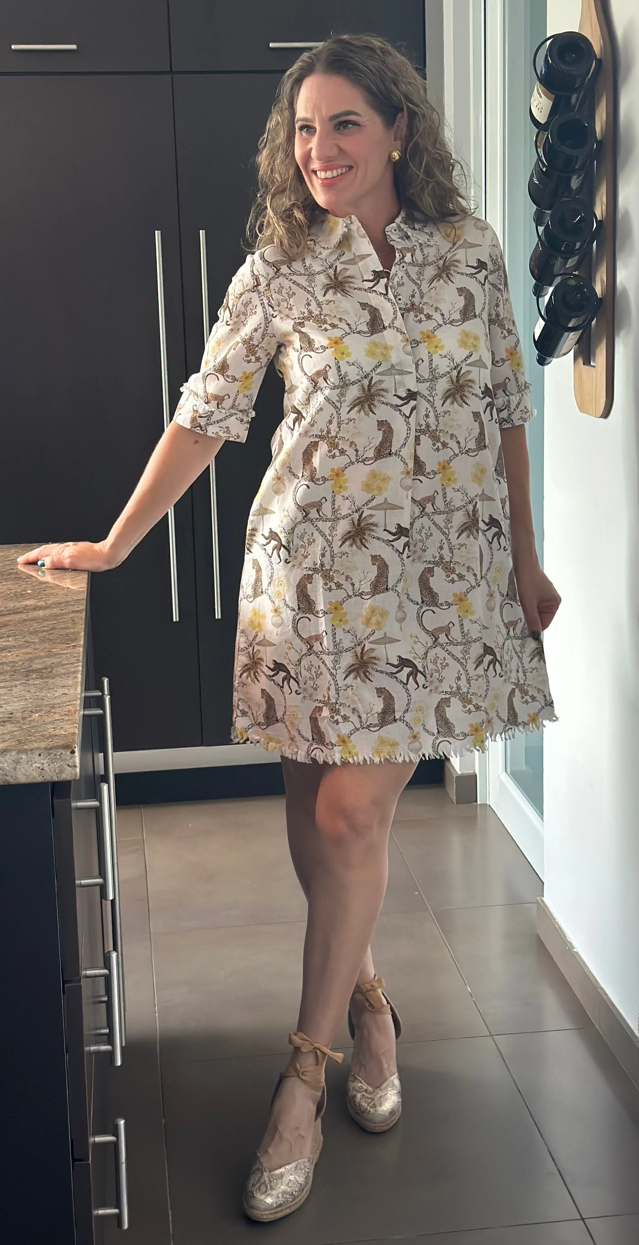 Leopard Lizz Short Dress
