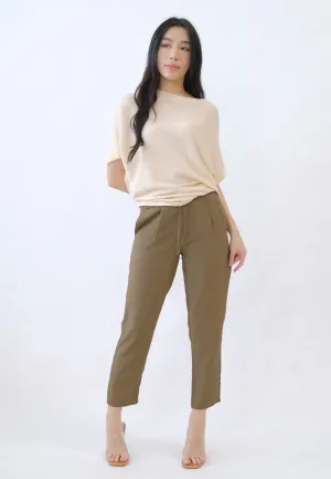 Levine Drawstring Tapered Pants