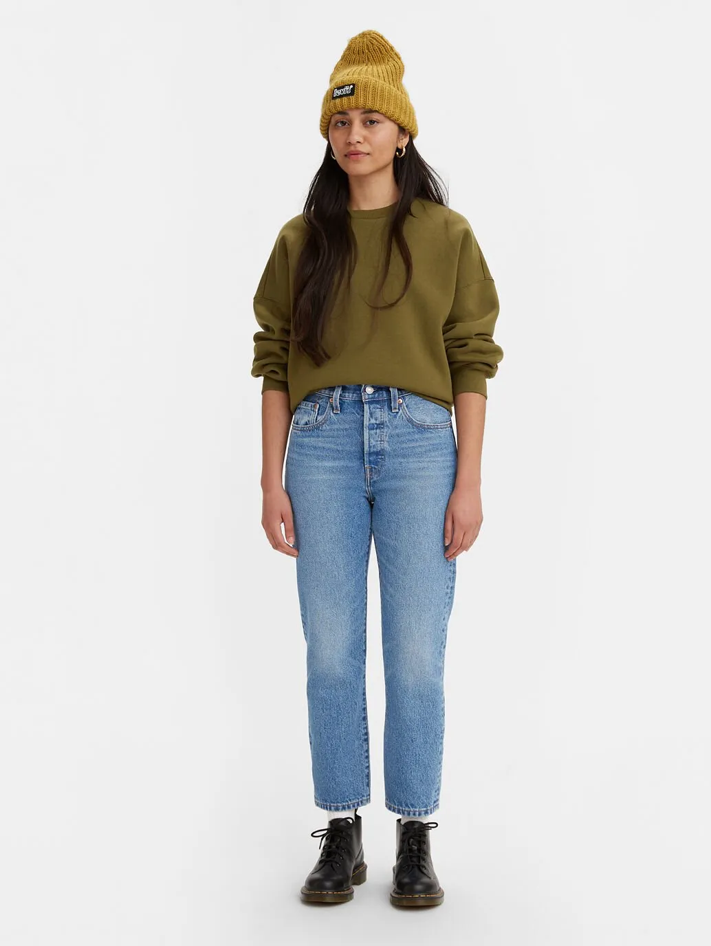 LEVIS 501 CROPPED JEAN MUST BE MINE
