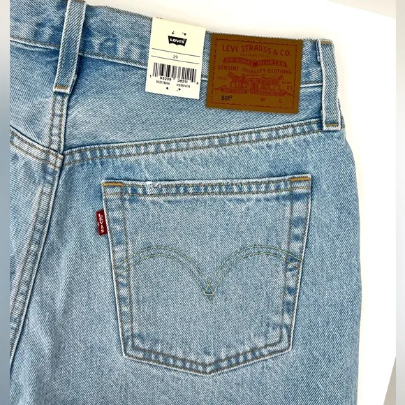 Levi’s Women’s 501 Original Denim Jean Cut Off Shorts