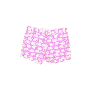 Lilly Pulitzer Floral Print Denim Shorts