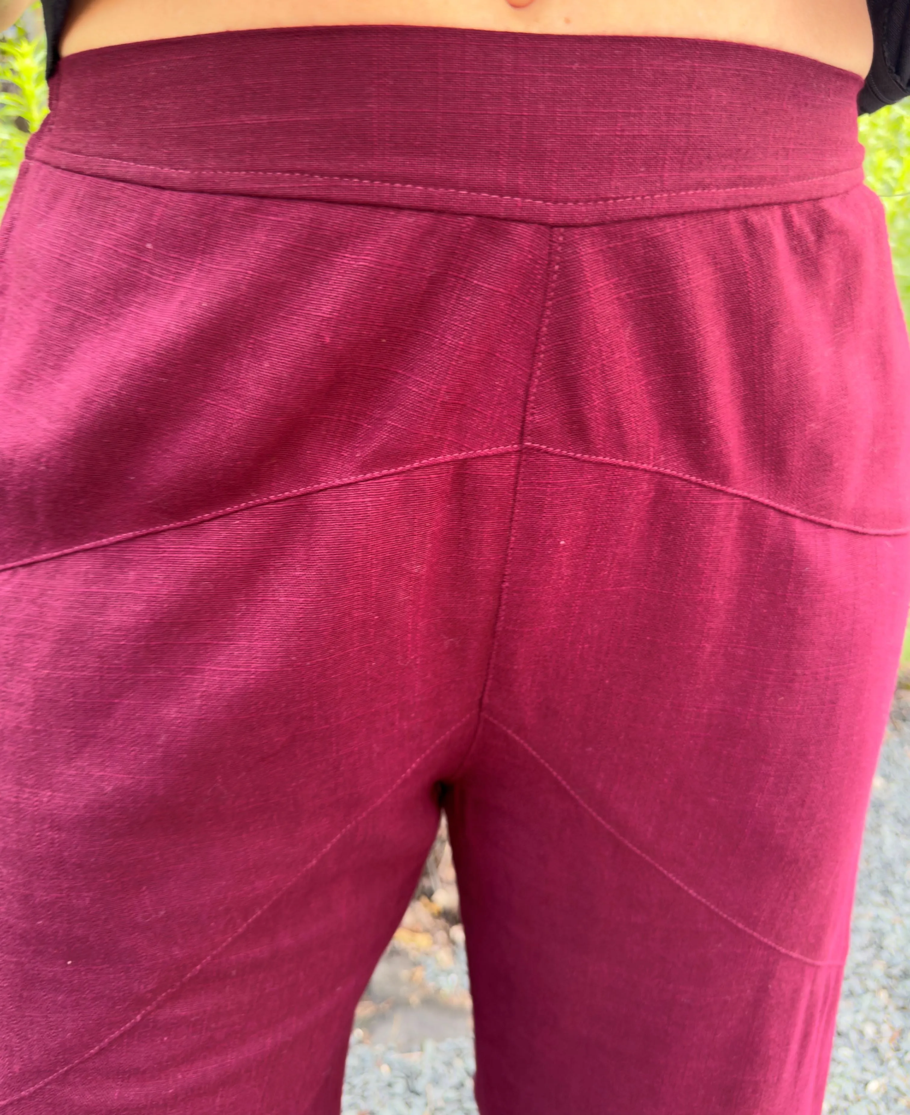 Linen Tapered Pants