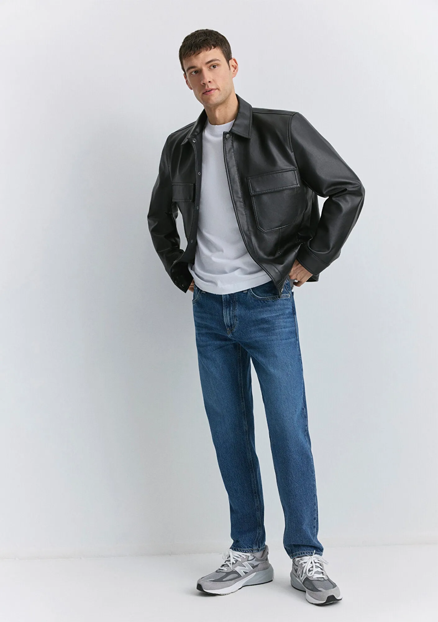 London Dark Used Street Denim Jean Pants