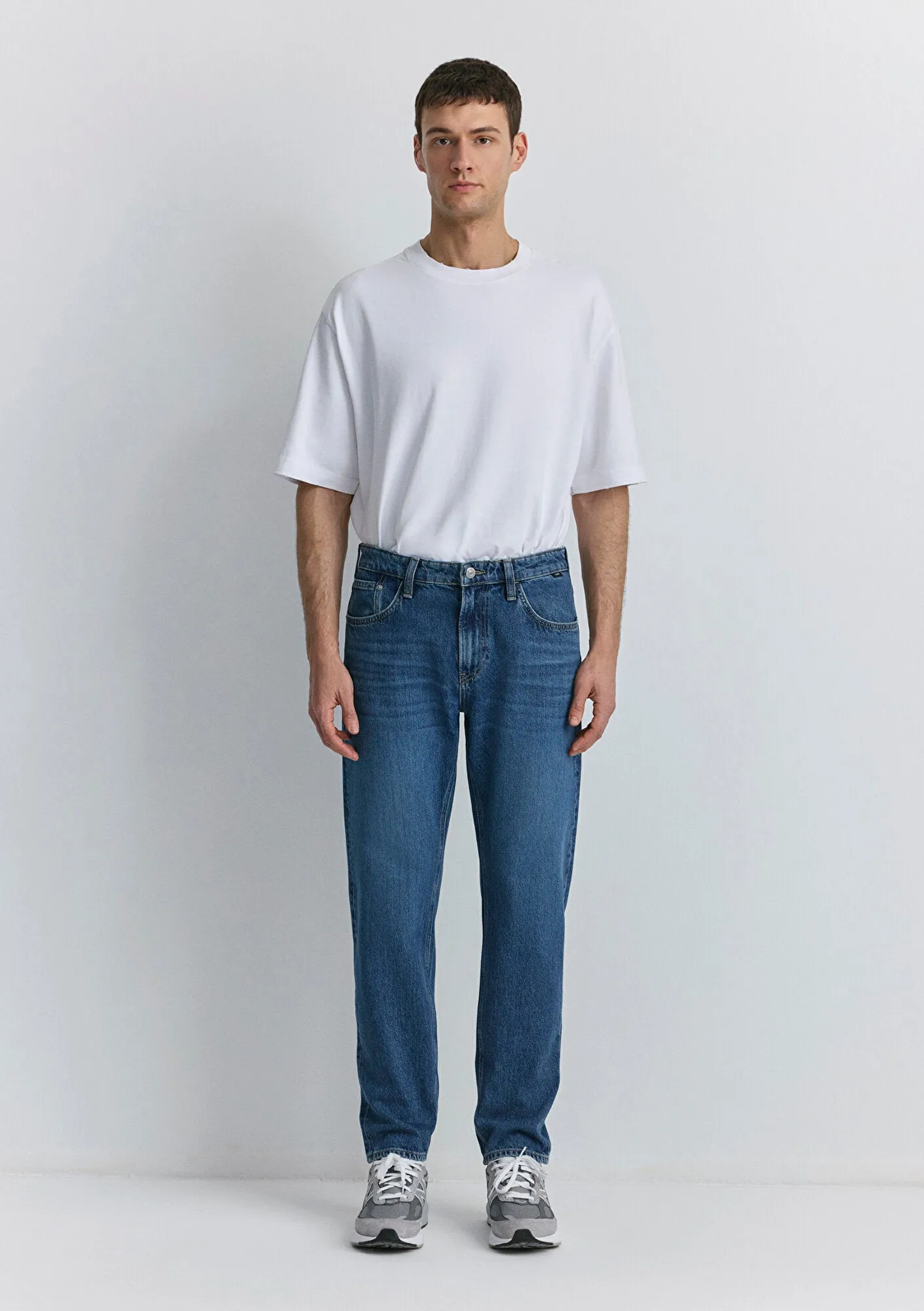 London Dark Used Street Denim Jean Pants