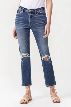 Lovervet High Rise Straight Leg Crop