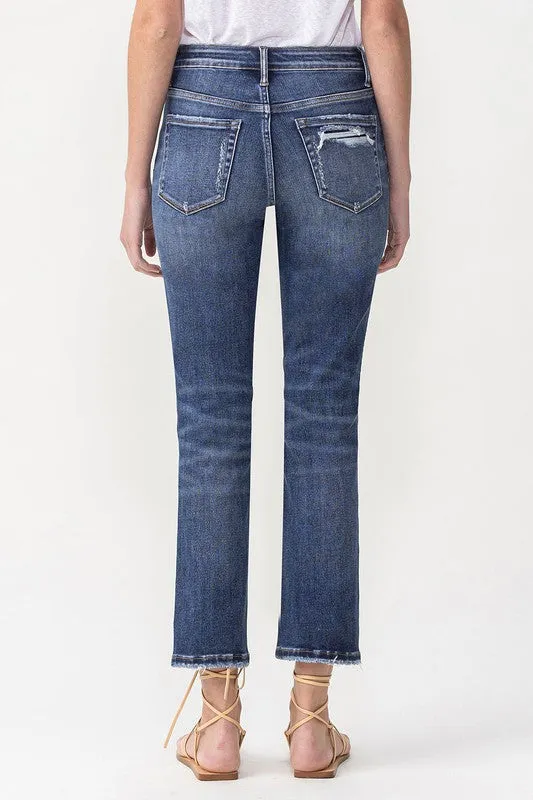Lovervet High Rise Straight Leg Crop