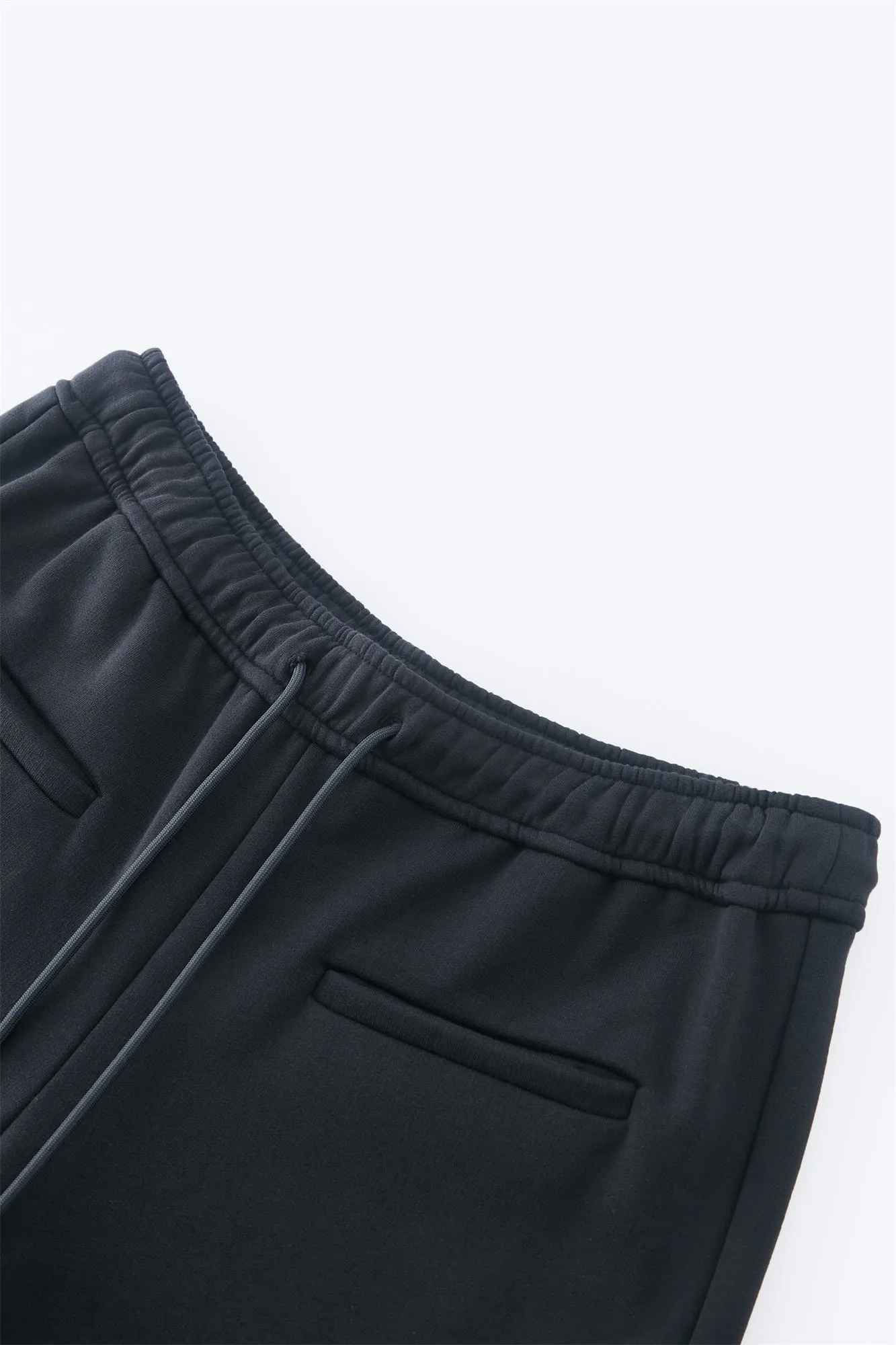 low-rise flared sweatpants