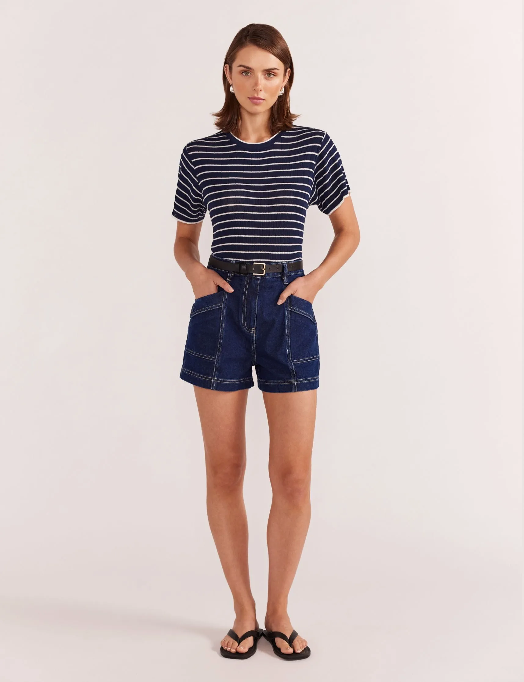 LUCA DENIM SHORTS
