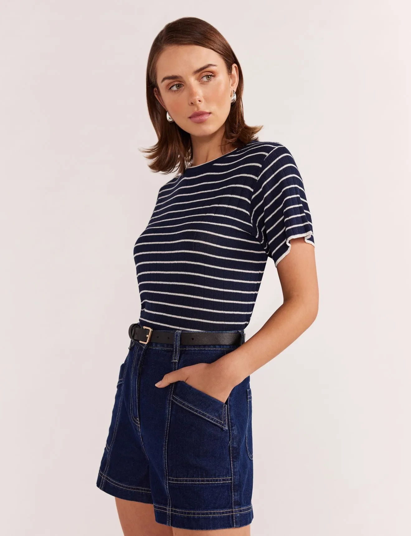 LUCA DENIM SHORTS