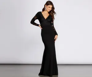 Luciana Formal Stylish Lace Mermaid Dress