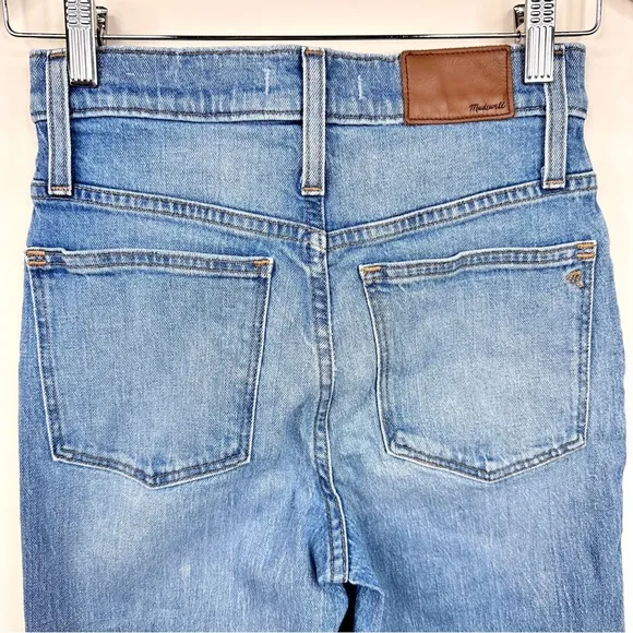 Madewell Classic Straight Jeans Meadowland Wash SZ 24