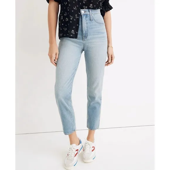 Madewell Classic Straight Jeans Meadowland Wash SZ 24