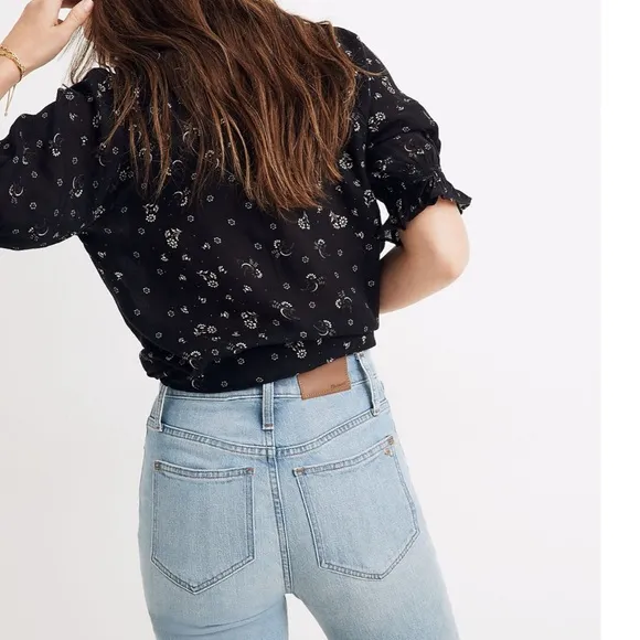 Madewell Classic Straight Jeans Meadowland Wash SZ 24