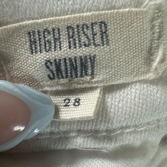Madewell High Rise Curvy Skinny Jeans