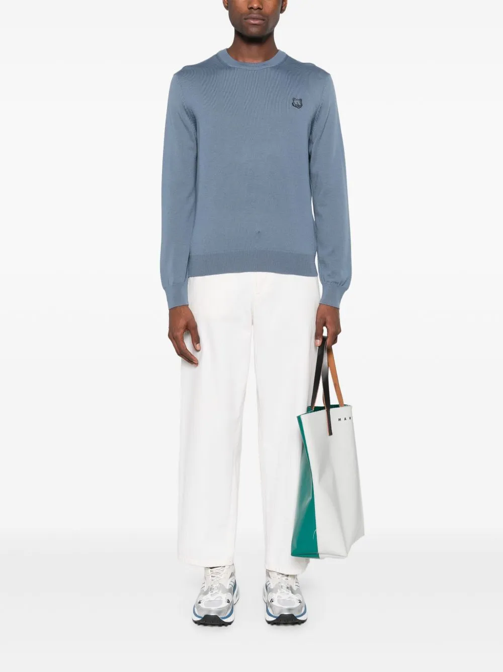 MAISON KITSUNE' Sweaters Blue