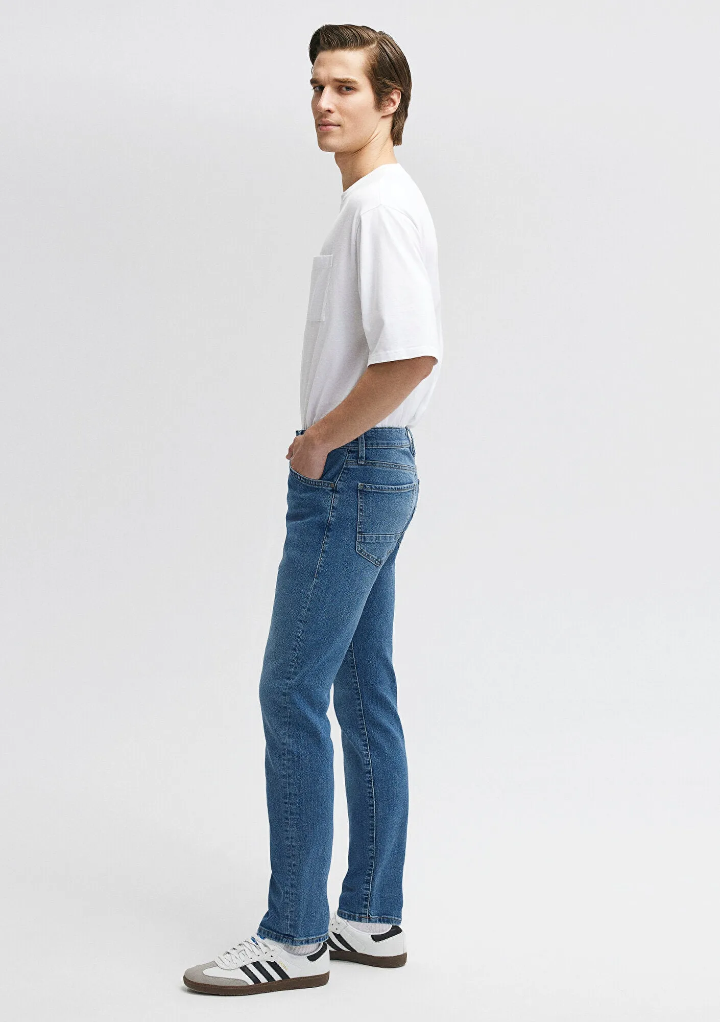 Marcus Light Brushed 90s Comfort Jean Pants