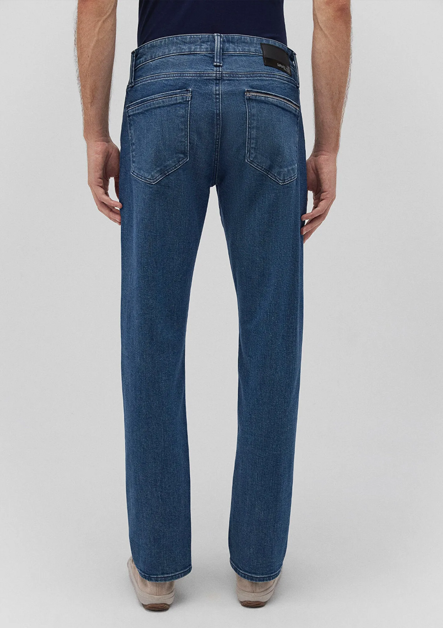 Marcus Mid Shaded Mavi Black Jean Pants