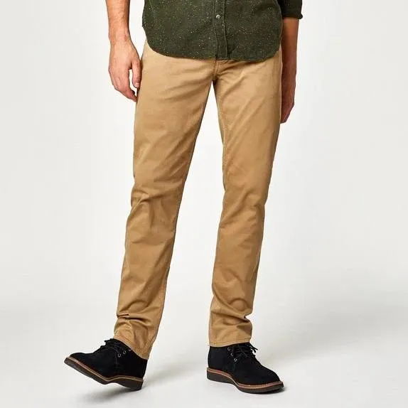 Mavi Men's Zach British Khaki Twill Jeans