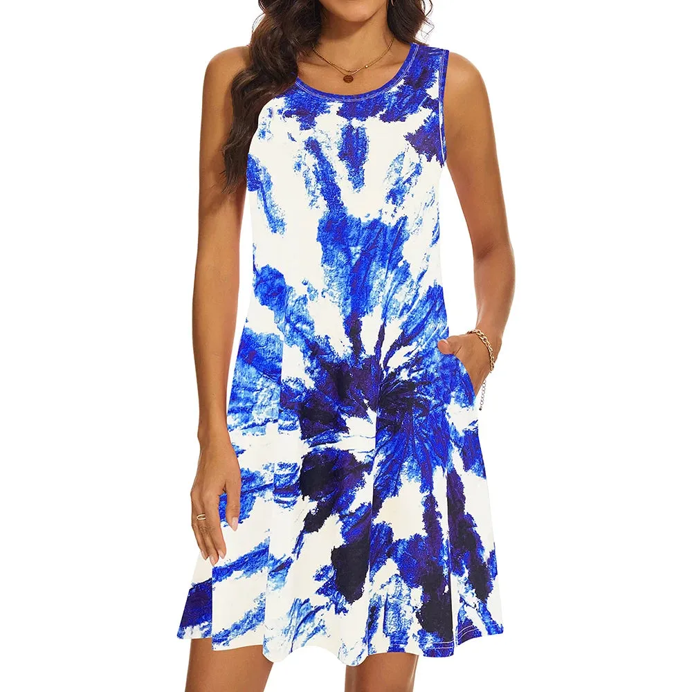 Mcdv Fashion Elegant Floral Dress