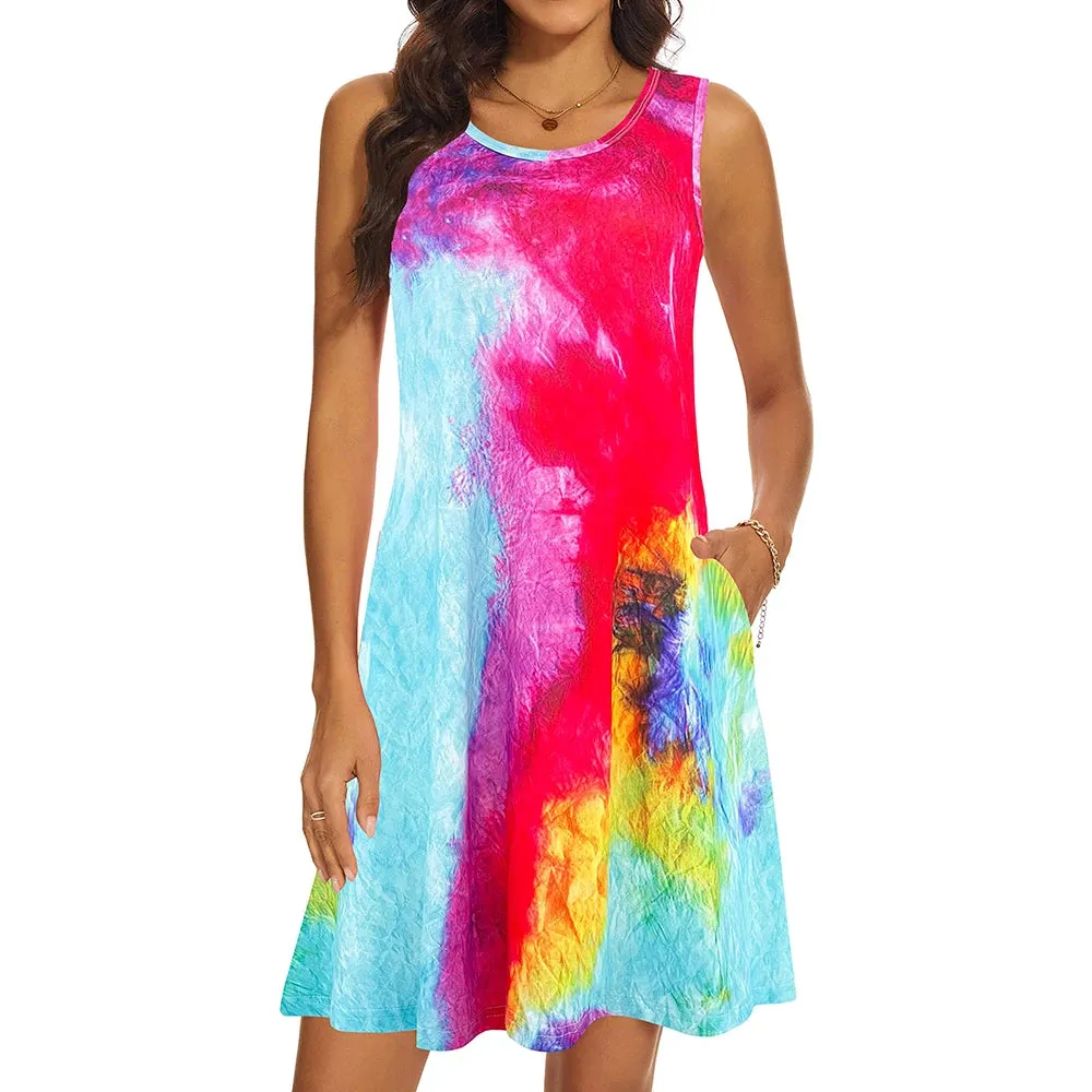 Mcdv Fashion Elegant Floral Dress