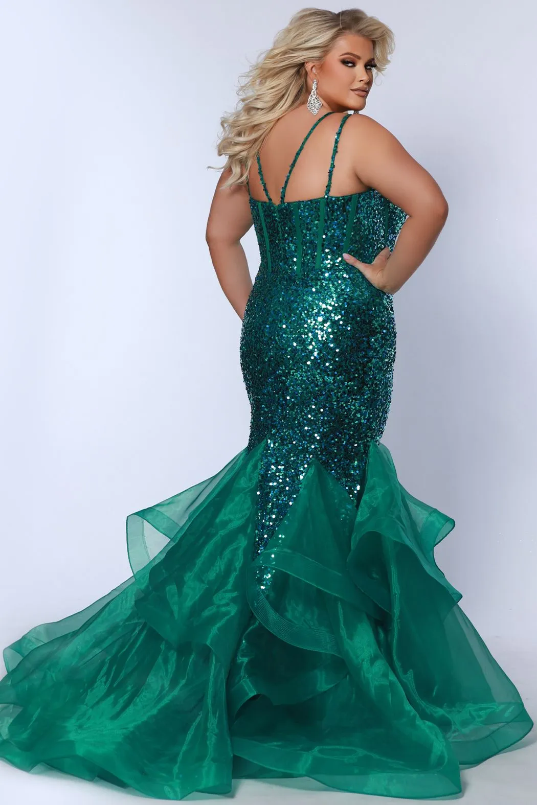McLaren Formal Dress Peacock