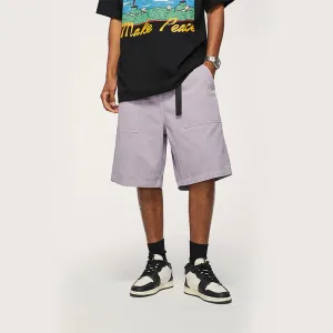 Men's Wear | Japanese Wide Leg Workwear Shorts 2023 Spring And Summer New Personality Loose Solid Color Casual Pants Men's