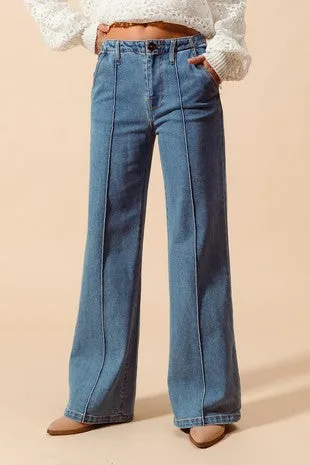 Mid Rise Jeans