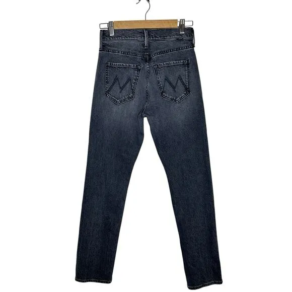 Mother Superior Womens High Waisted Hiker Jeans 24 Button Fly Roadtrip Renegade