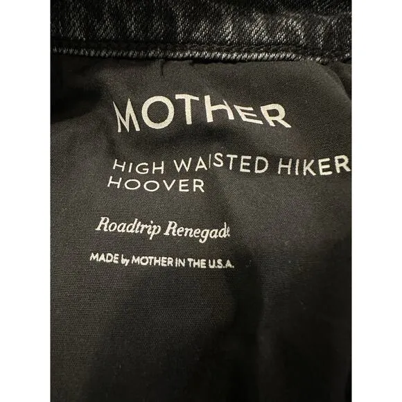 Mother Superior Womens High Waisted Hiker Jeans 24 Button Fly Roadtrip Renegade