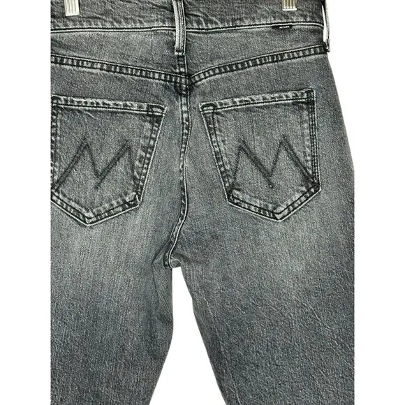 Mother Superior Womens High Waisted Hiker Jeans 24 Button Fly Roadtrip Renegade
