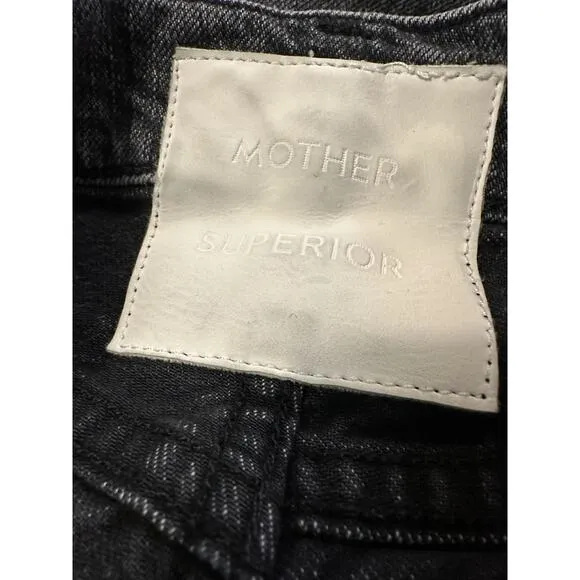 Mother Superior Womens High Waisted Hiker Jeans 24 Button Fly Roadtrip Renegade